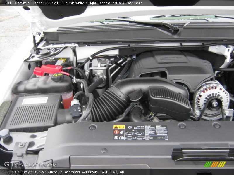 Summit White / Light Cashmere/Dark Cashmere 2011 Chevrolet Tahoe Z71 4x4
