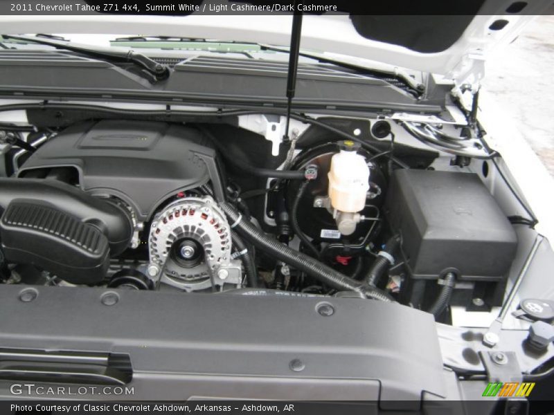 Summit White / Light Cashmere/Dark Cashmere 2011 Chevrolet Tahoe Z71 4x4