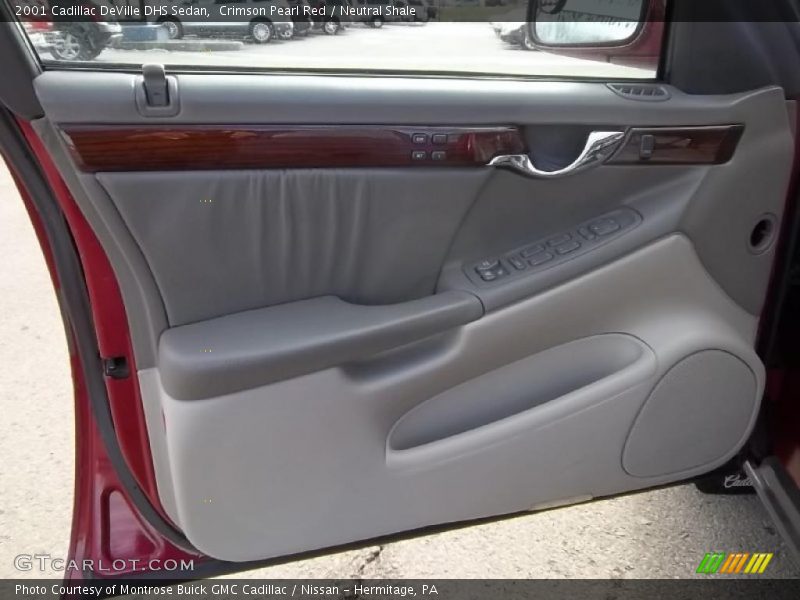 Crimson Pearl Red / Neutral Shale 2001 Cadillac DeVille DHS Sedan