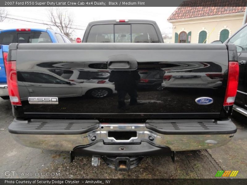Black / Medium Flint 2007 Ford F550 Super Duty Lariat Crew Cab 4x4 Dually