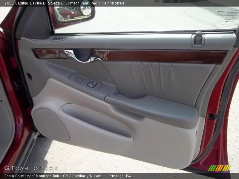 Crimson Pearl Red / Neutral Shale 2001 Cadillac DeVille DHS Sedan