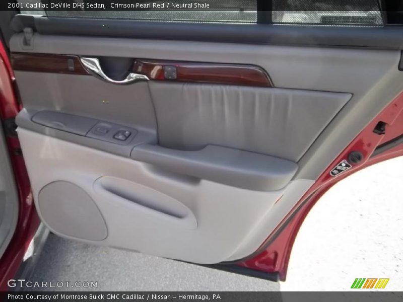 Crimson Pearl Red / Neutral Shale 2001 Cadillac DeVille DHS Sedan