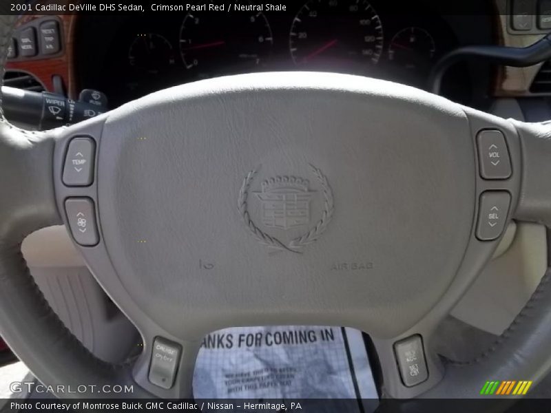 Controls of 2001 DeVille DHS Sedan