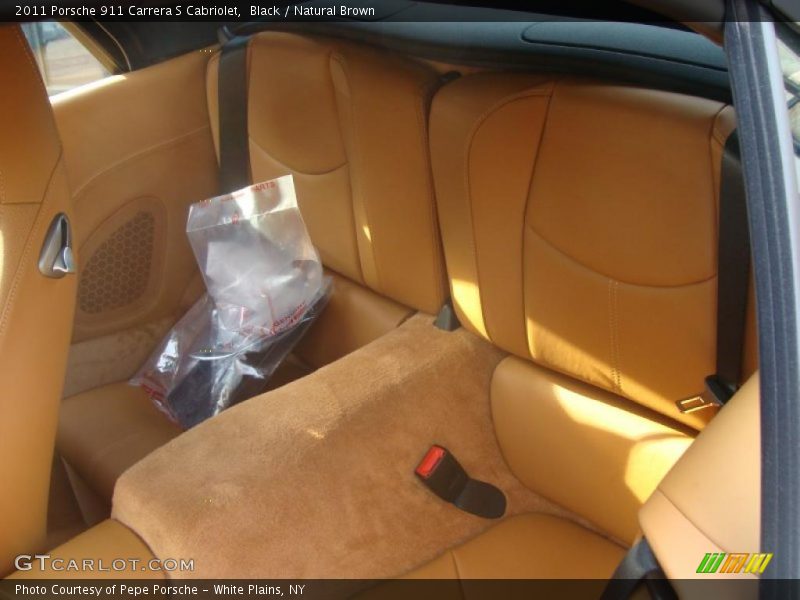  2011 911 Carrera S Cabriolet Natural Brown Interior