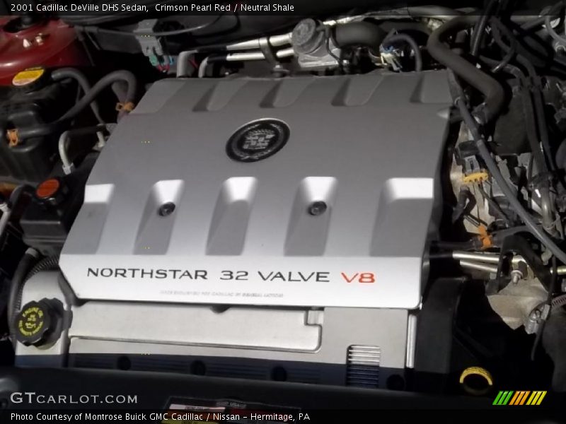  2001 DeVille DHS Sedan Engine - 4.6 Liter DOHC 32-Valve Northstar V8