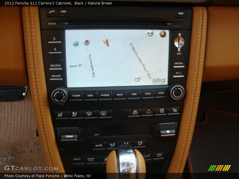 Navigation of 2011 911 Carrera S Cabriolet