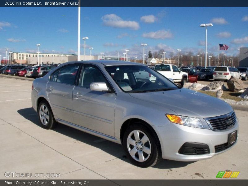 Bright Silver / Gray 2010 Kia Optima LX