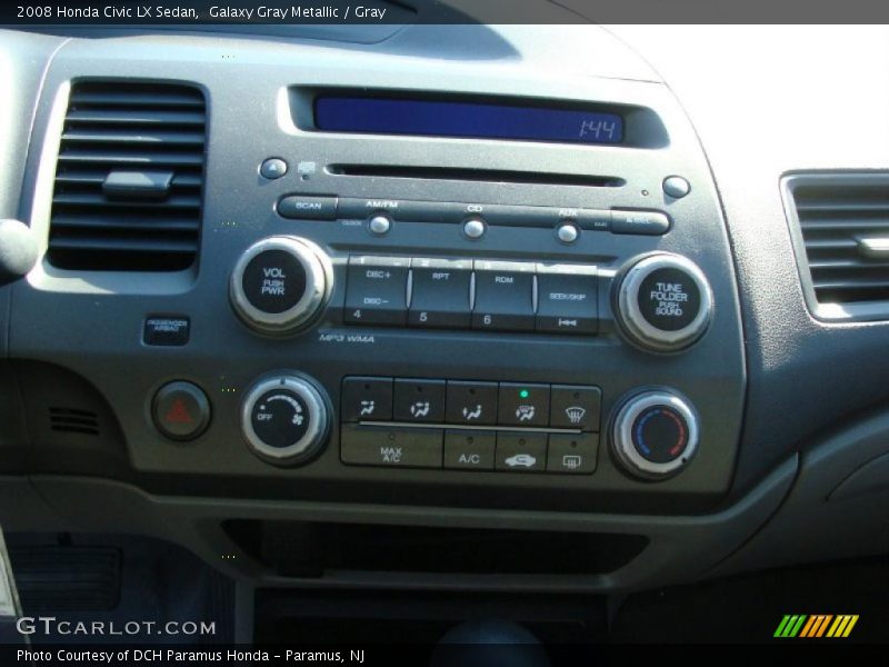 Galaxy Gray Metallic / Gray 2008 Honda Civic LX Sedan
