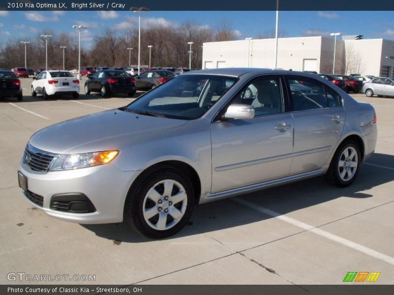 Bright Silver / Gray 2010 Kia Optima LX
