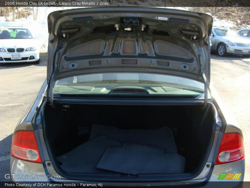 Galaxy Gray Metallic / Gray 2008 Honda Civic LX Sedan