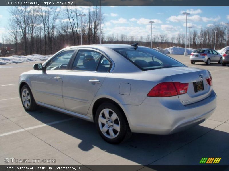 Bright Silver / Gray 2010 Kia Optima LX