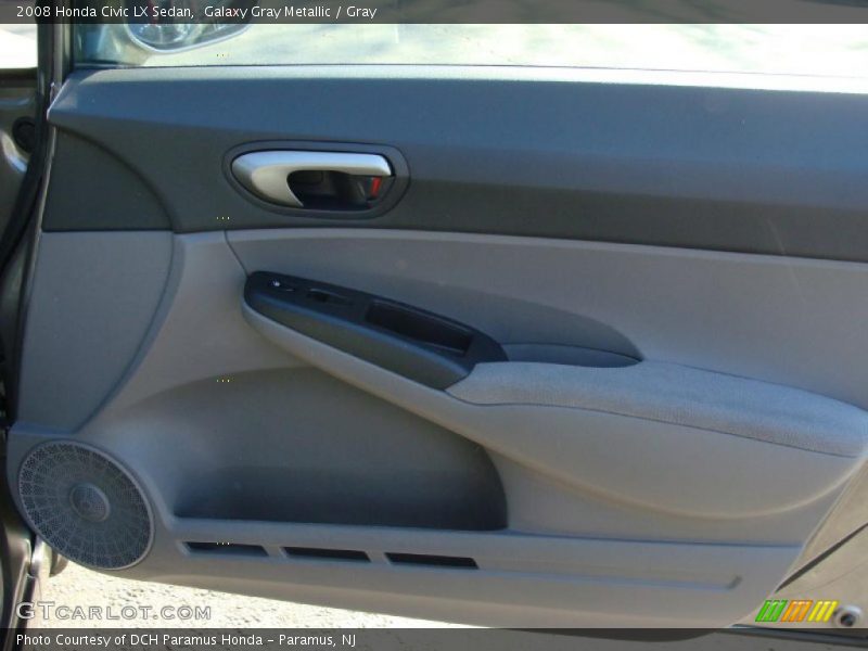 Galaxy Gray Metallic / Gray 2008 Honda Civic LX Sedan