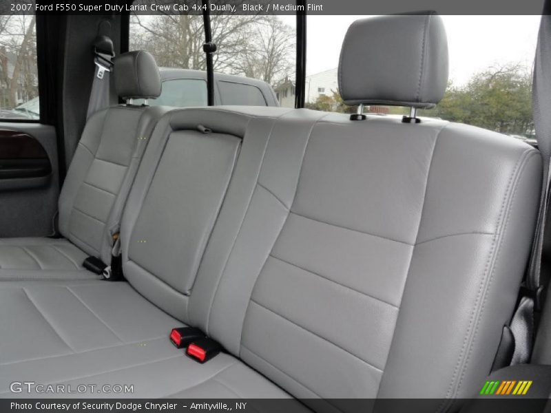 Black / Medium Flint 2007 Ford F550 Super Duty Lariat Crew Cab 4x4 Dually