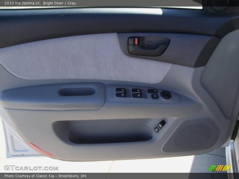 Bright Silver / Gray 2010 Kia Optima LX