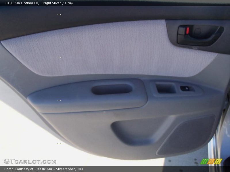 Bright Silver / Gray 2010 Kia Optima LX
