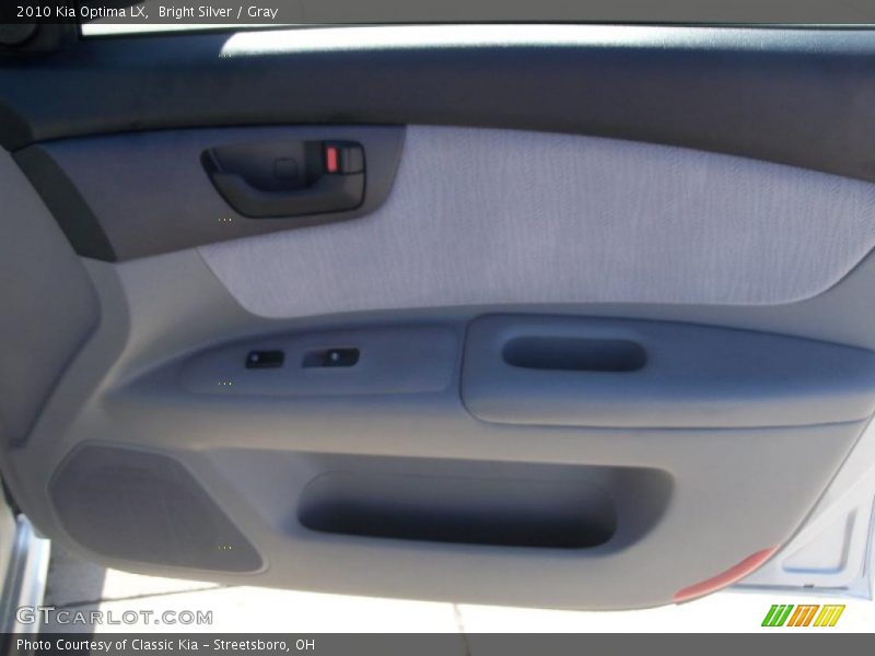 Bright Silver / Gray 2010 Kia Optima LX