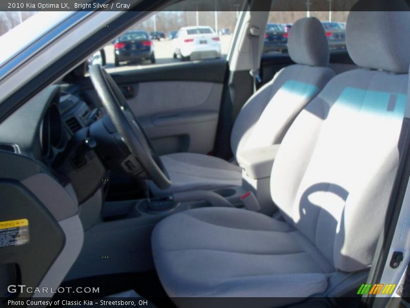 Bright Silver / Gray 2010 Kia Optima LX