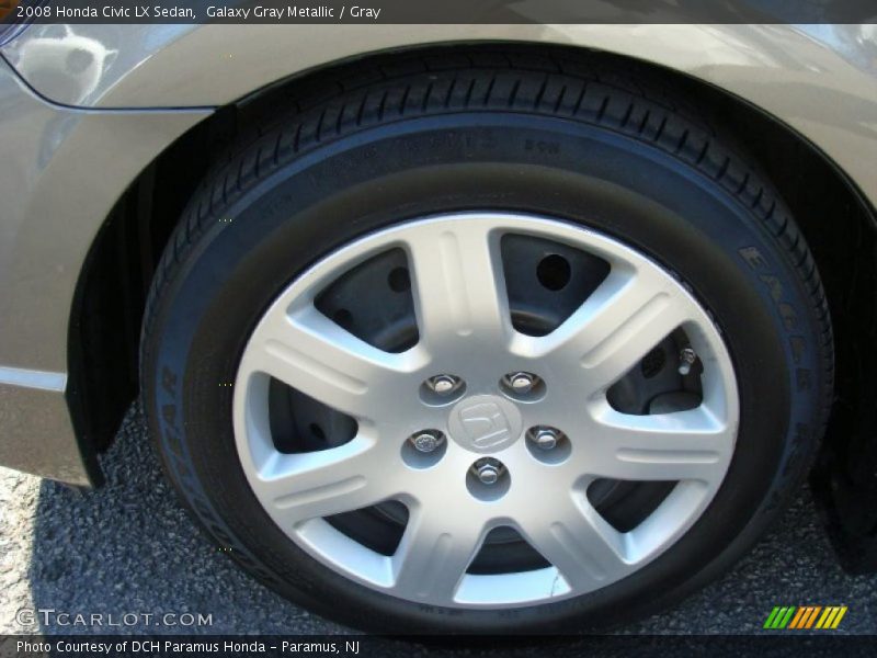 Galaxy Gray Metallic / Gray 2008 Honda Civic LX Sedan