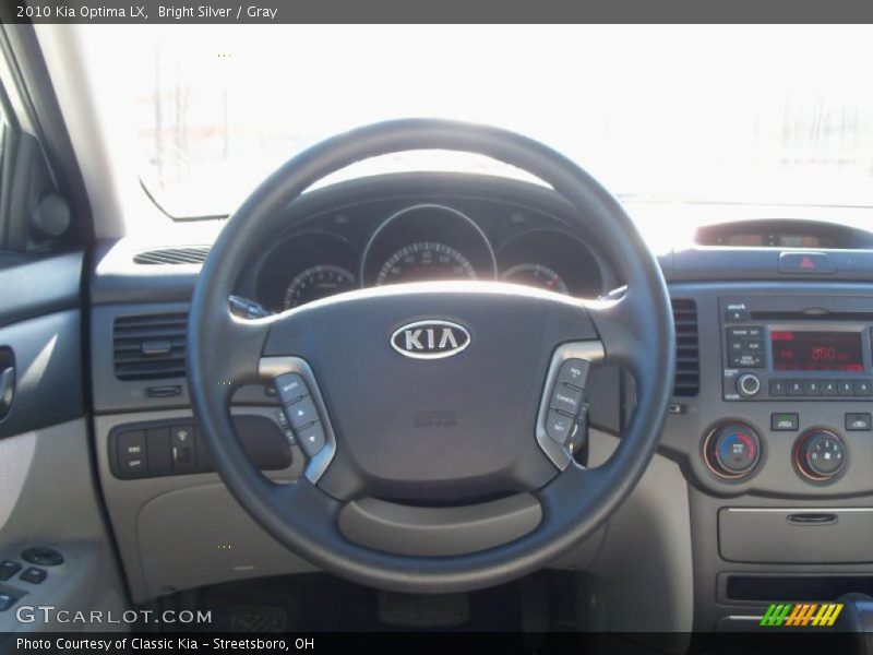 Bright Silver / Gray 2010 Kia Optima LX