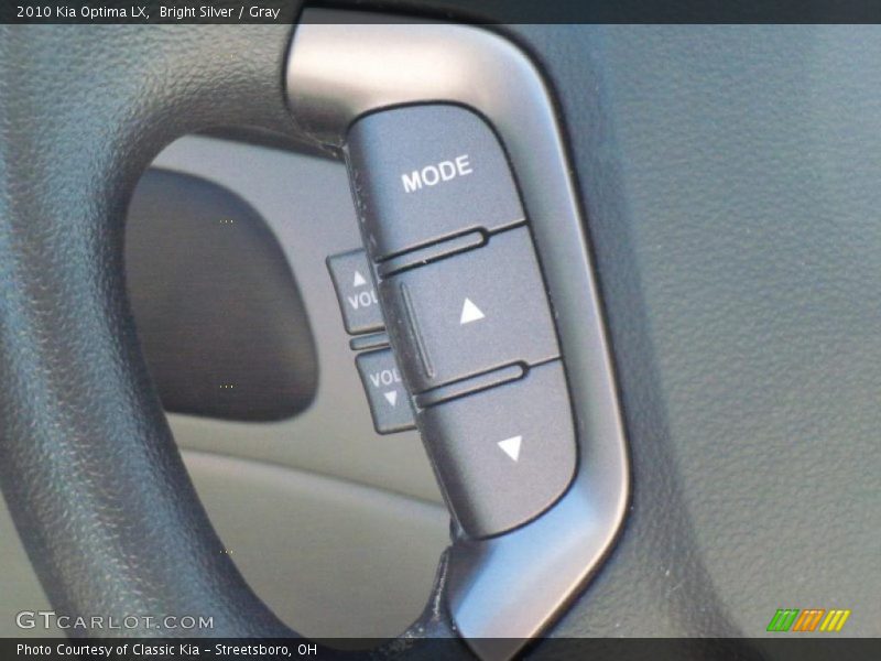 Bright Silver / Gray 2010 Kia Optima LX