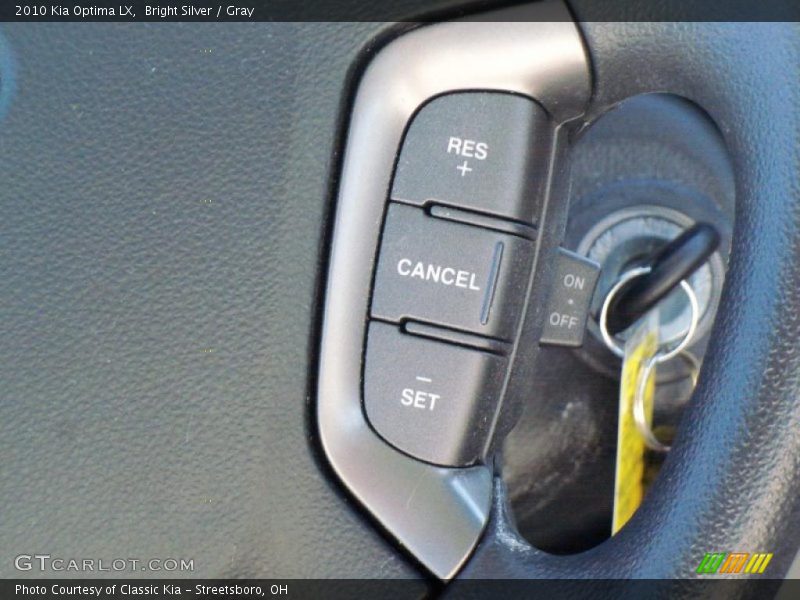 Bright Silver / Gray 2010 Kia Optima LX