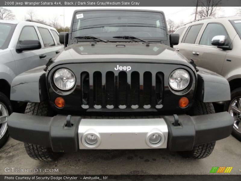 Black / Dark Slate Gray/Medium Slate Gray 2008 Jeep Wrangler Sahara 4x4