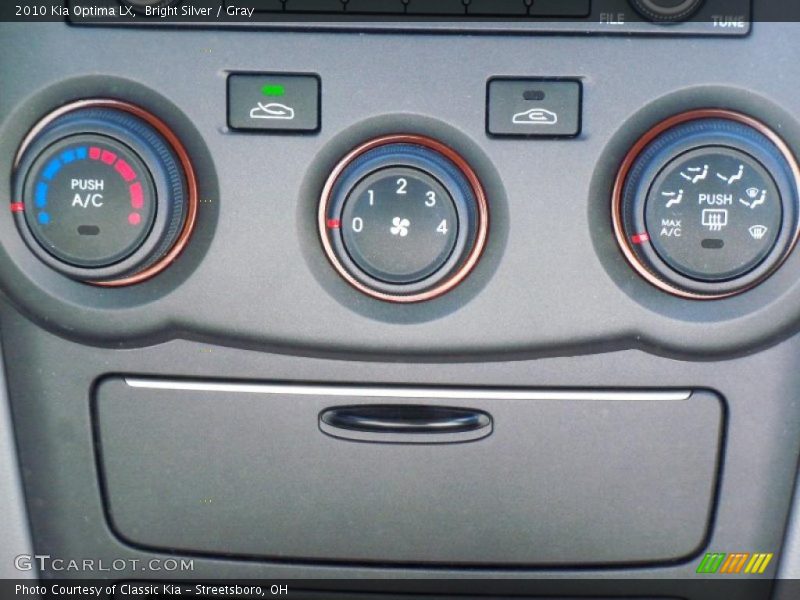 Bright Silver / Gray 2010 Kia Optima LX