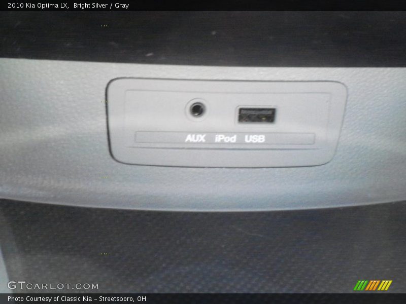 Bright Silver / Gray 2010 Kia Optima LX