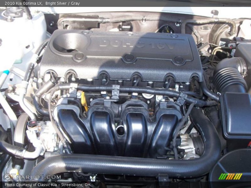 Bright Silver / Gray 2010 Kia Optima LX