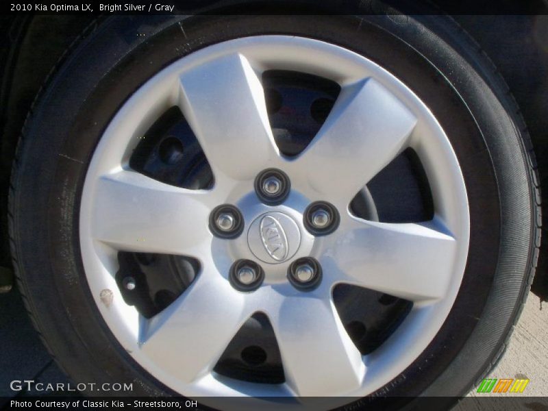 Bright Silver / Gray 2010 Kia Optima LX