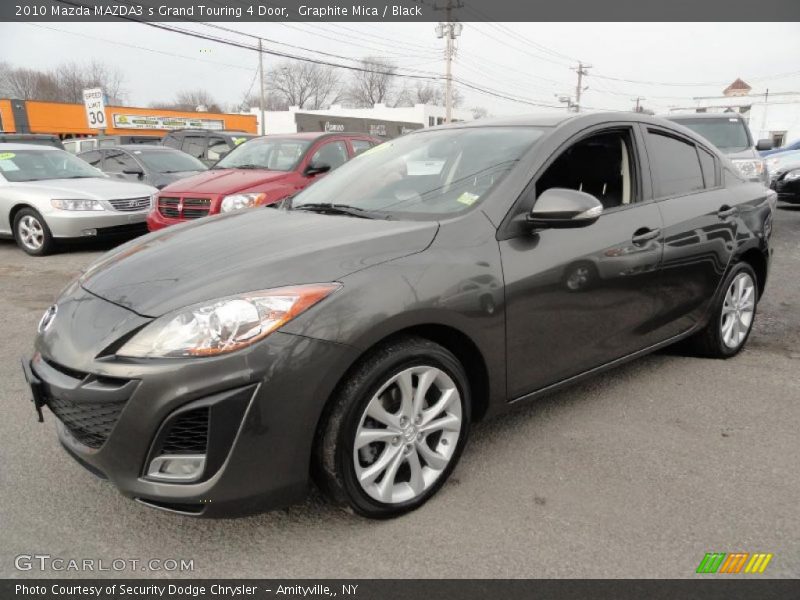Front 3/4 View of 2010 MAZDA3 s Grand Touring 4 Door