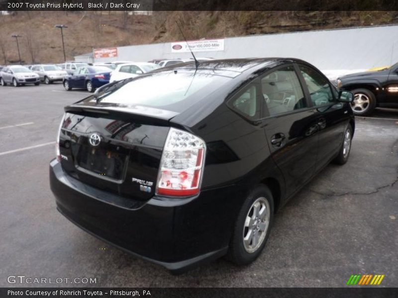 Black / Dark Gray 2007 Toyota Prius Hybrid