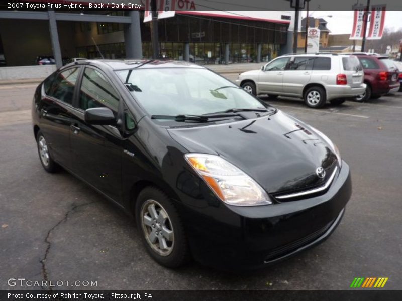 Black / Dark Gray 2007 Toyota Prius Hybrid