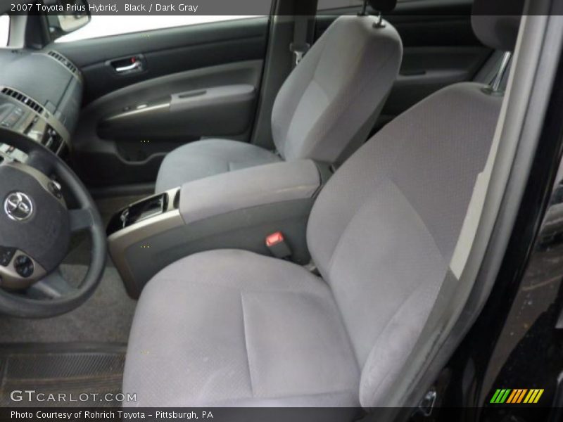Black / Dark Gray 2007 Toyota Prius Hybrid