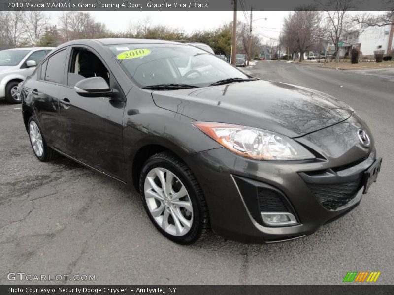 Graphite Mica / Black 2010 Mazda MAZDA3 s Grand Touring 4 Door