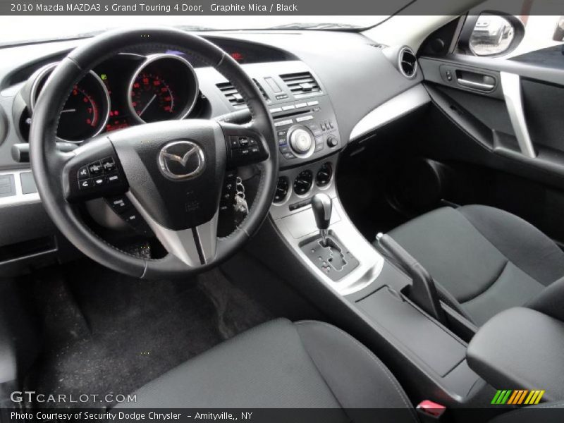 Black Interior - 2010 MAZDA3 s Grand Touring 4 Door 