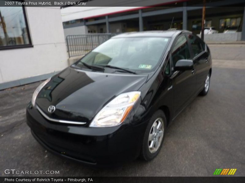 Black / Dark Gray 2007 Toyota Prius Hybrid
