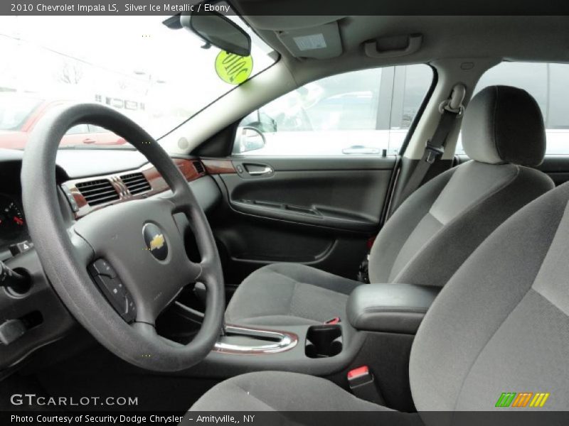 Silver Ice Metallic / Ebony 2010 Chevrolet Impala LS