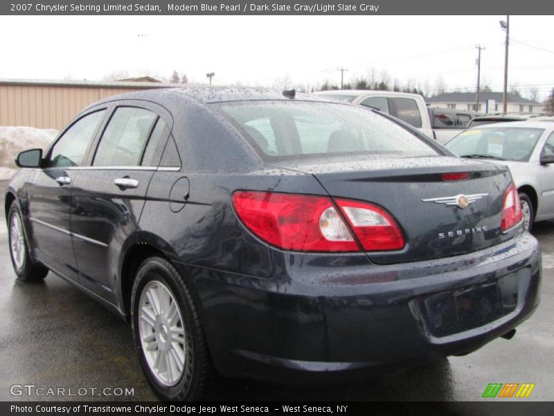  2007 Sebring Limited Sedan Modern Blue Pearl