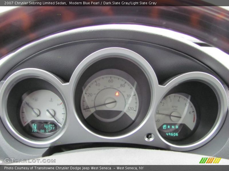  2007 Sebring Limited Sedan Limited Sedan Gauges