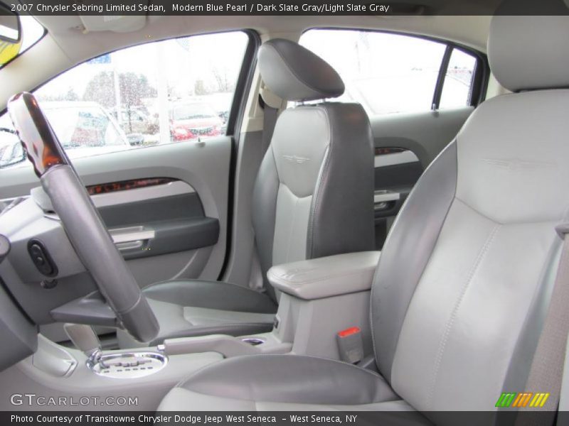  2007 Sebring Limited Sedan Dark Slate Gray/Light Slate Gray Interior