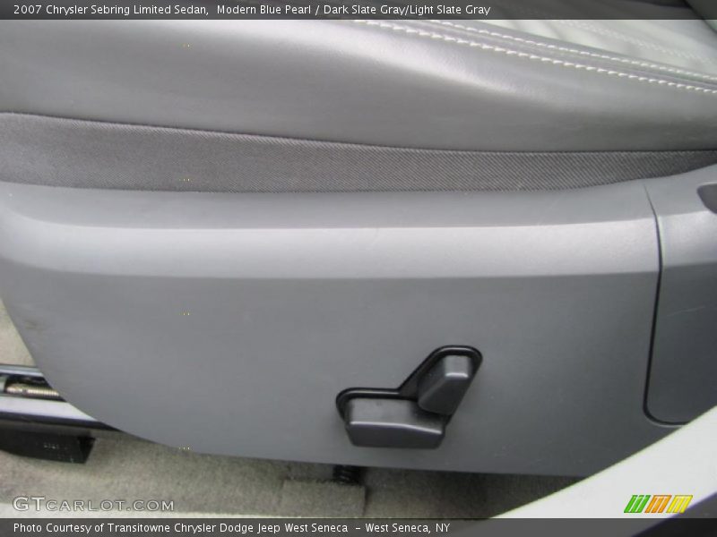 Modern Blue Pearl / Dark Slate Gray/Light Slate Gray 2007 Chrysler Sebring Limited Sedan