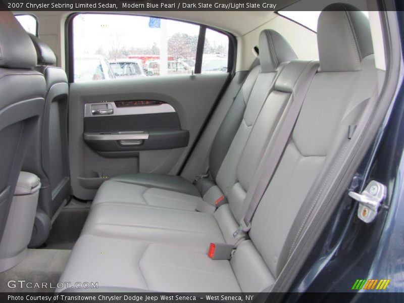  2007 Sebring Limited Sedan Dark Slate Gray/Light Slate Gray Interior