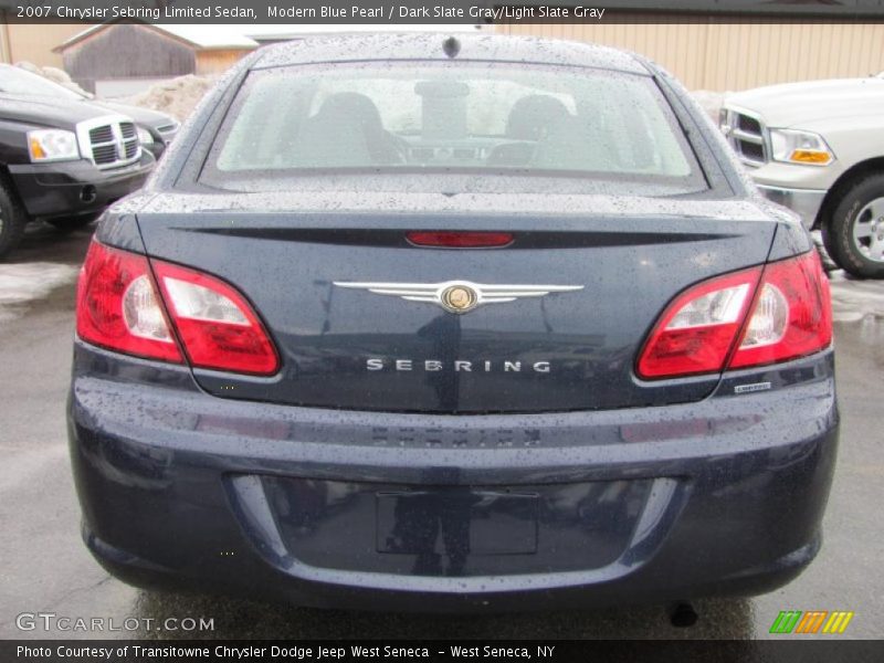  2007 Sebring Limited Sedan Modern Blue Pearl