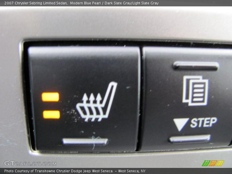 Modern Blue Pearl / Dark Slate Gray/Light Slate Gray 2007 Chrysler Sebring Limited Sedan