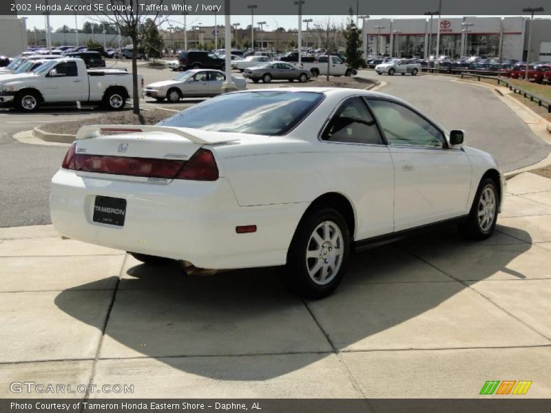 Taffeta White / Ivory 2002 Honda Accord SE Coupe
