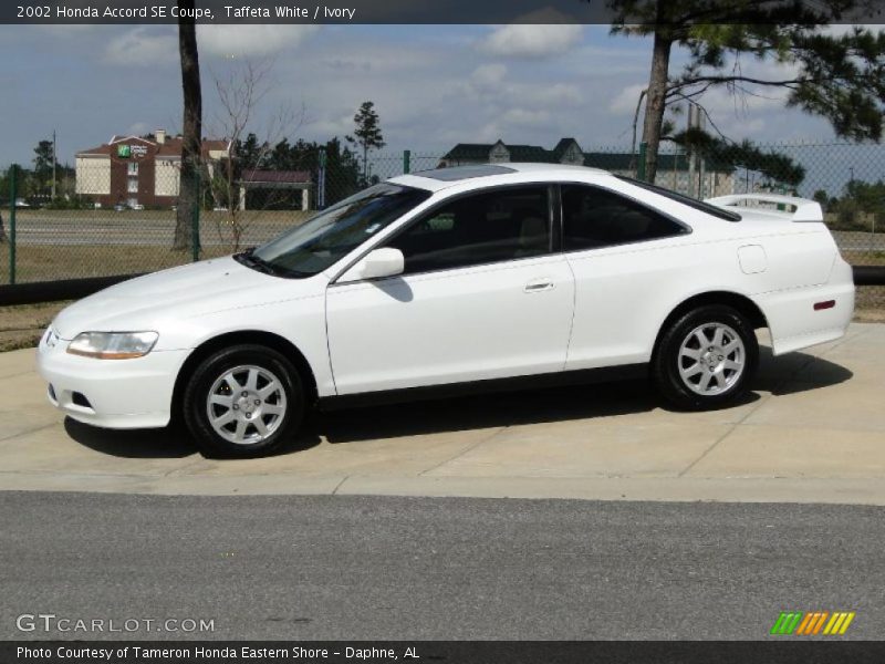 Taffeta White / Ivory 2002 Honda Accord SE Coupe