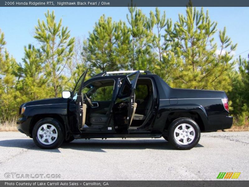 Nighthawk Black Pearl / Olive 2006 Honda Ridgeline RTS