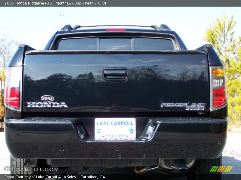 Nighthawk Black Pearl / Olive 2006 Honda Ridgeline RTS