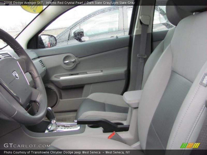Inferno Red Crystal Pearl / Dark Slate Gray/Light Slate Gray 2008 Dodge Avenger SXT